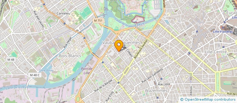 localisation de l'entreprise HMT HOLDING  LILLE