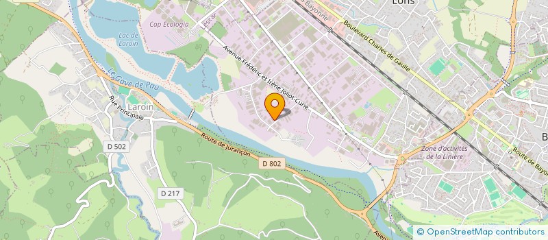 localisation de l'entreprise HMTG à LONS