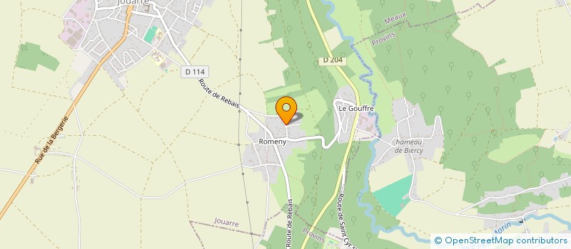 localisation de l'entreprise HMTP  JOUARRE