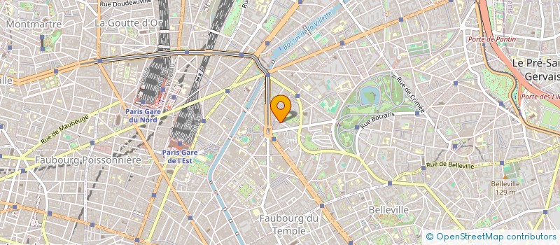 localisation de l'entreprise HMV COURTAGE  PARIS