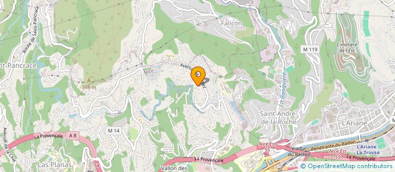 localisation de l'entreprise HMWE  NICE