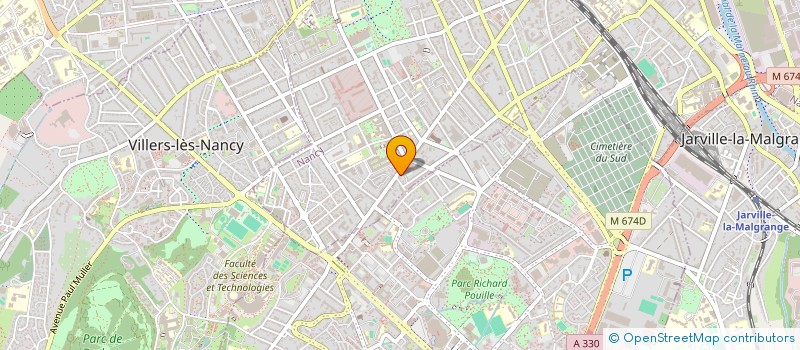 localisation de l'entreprise HMZ DANCE  NANCY