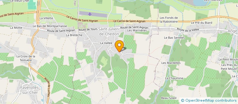 localisation de l'entreprise HN  SAINT-JULIEN-DE-CHEDON