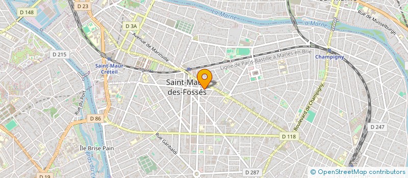 localisation de l'entreprise HN à SAINT-MAUR-DES-FOSSES
