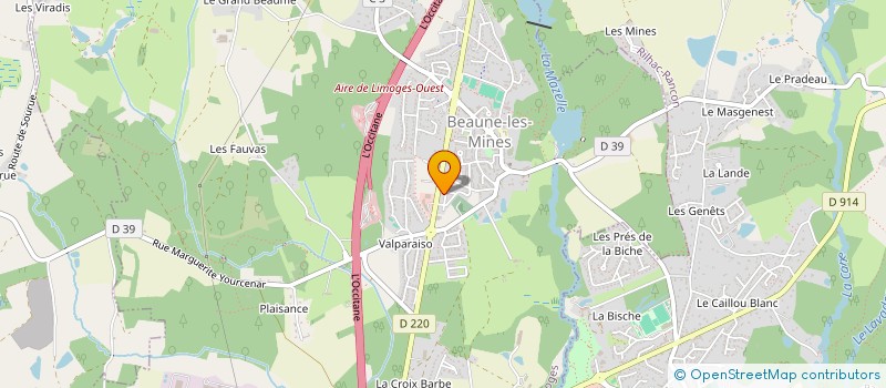 localisation de l'entreprise HN BATIMENT à LIMOGES
