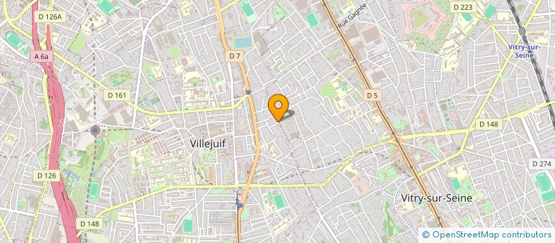 localisation de l'entreprise HN BATIMENT  VILLEJUIF