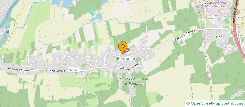 localisation de l'entreprise HN CORP  PONTPOINT