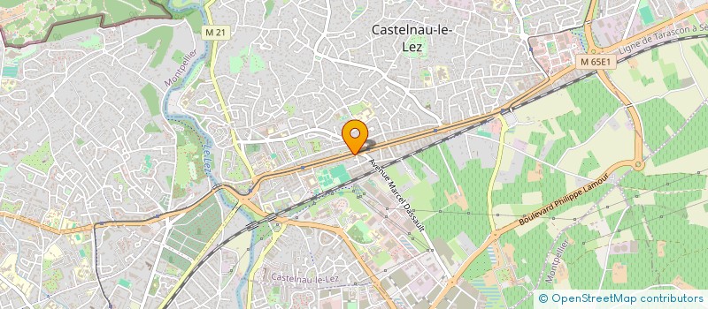 localisation de l'entreprise HN ELECTRONIQUE à CASTELNAU-LE-LEZ