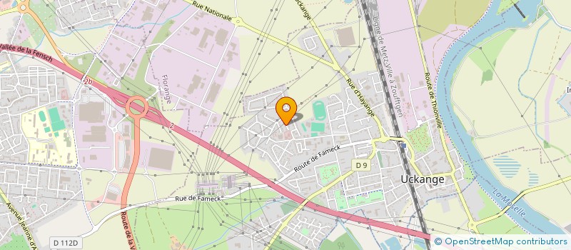 localisation de l'entreprise HN - ENERGIES  UCKANGE