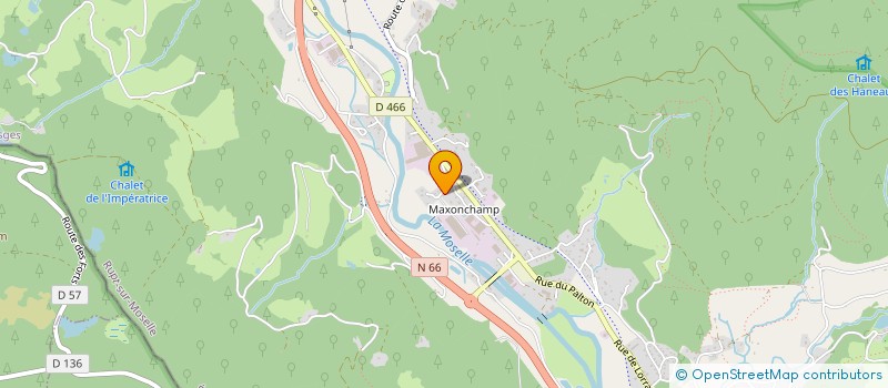 localisation de l'entreprise HN FORMATION  RUPT-SUR-MOSELLE