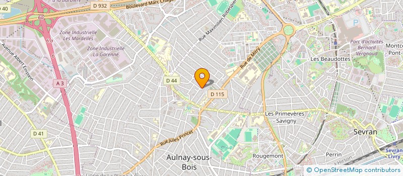 localisation de l'entreprise HN LOGISTIQUE à AULNAY-SOUS-BOIS