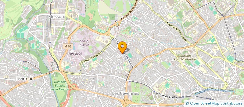 localisation de l'entreprise HN PLOMBERIE à MONTPELLIER