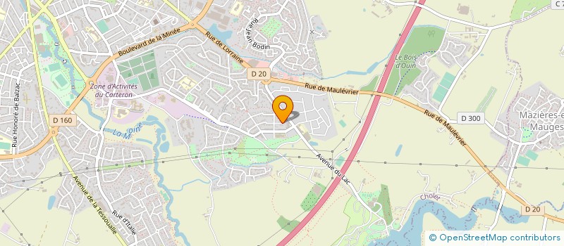 localisation de l'entreprise HN PRESTIGE à CHOLET