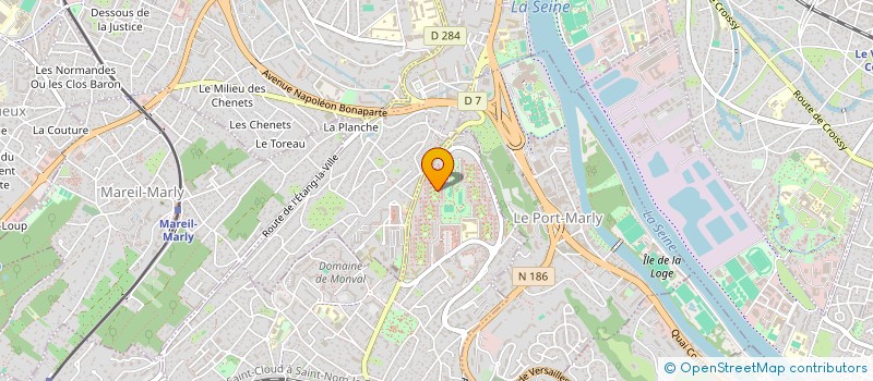 localisation de l'entreprise HN PROPERTY  MARLY-LE-ROI