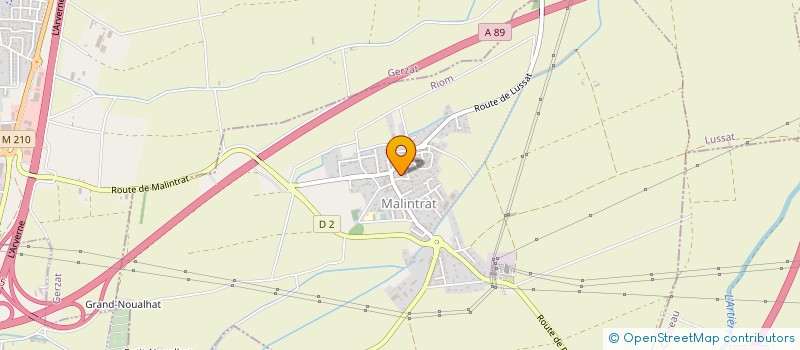 localisation de l'entreprise HN-SM  MALINTRAT