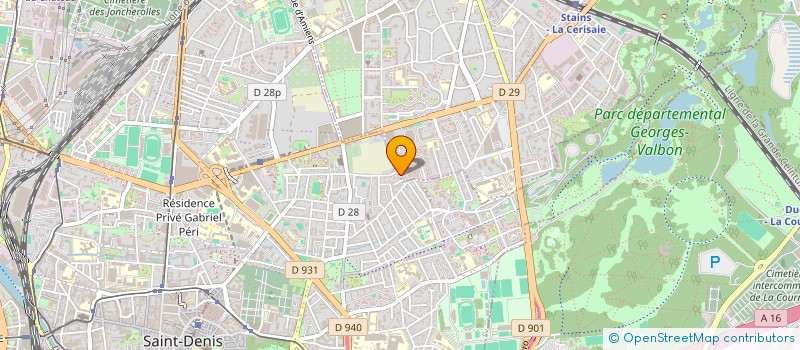 localisation de l'entreprise HN2M à STAINS