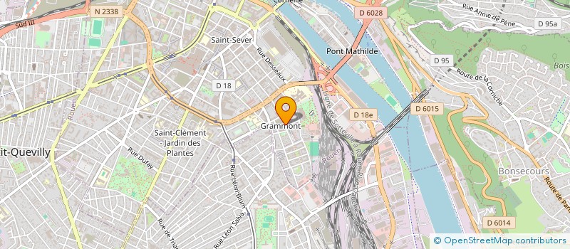 localisation de l'entreprise HNA PEINTURE à ROUEN