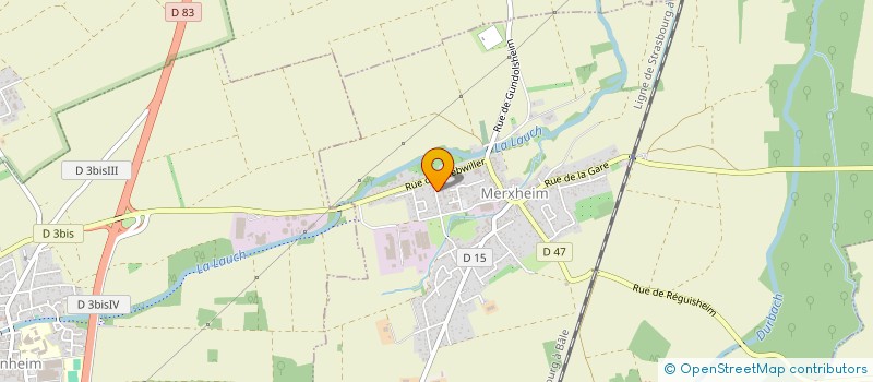 localisation de l'entreprise HNB FINANCE  WITTENHEIM