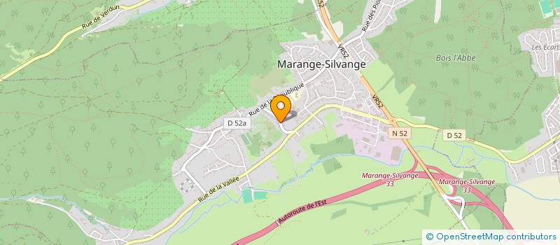 localisation de l'entreprise HNBC  MARANGE-SILVANGE