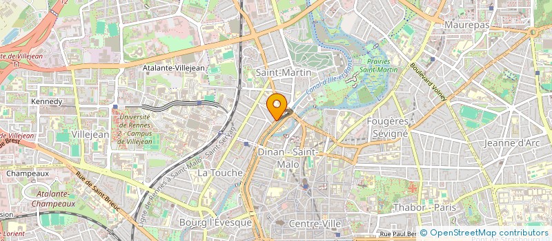 localisation de l'entreprise HNC à RENNES