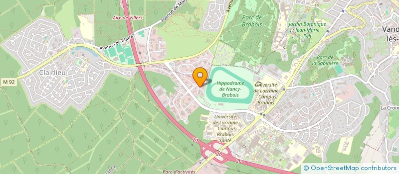 localisation de l'entreprise HNC  VANDUVRE-LES-NANCY