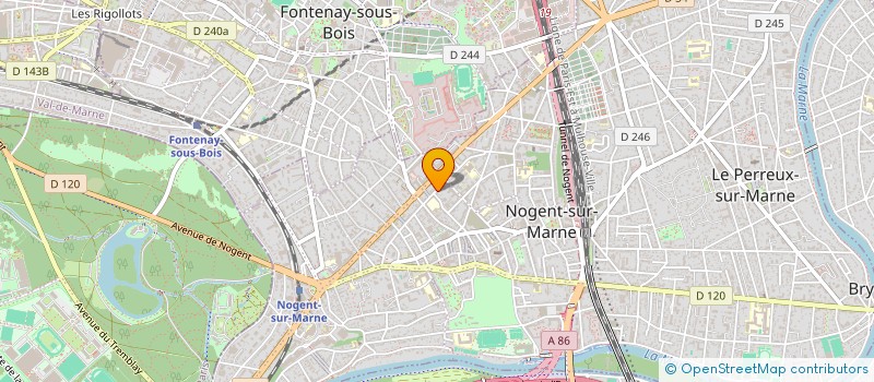 localisation de l'entreprise HNC à NOGENT-SUR-MARNE