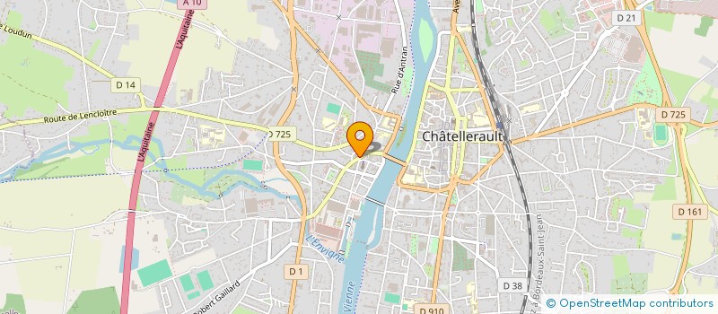 localisation de l'entreprise HNC à CHATELLERAULT