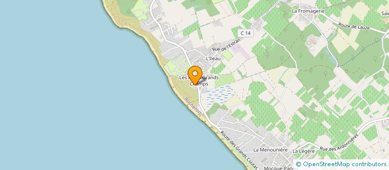 localisation de l'entreprise HNC  SAINT-PIERRE-D'OLERON