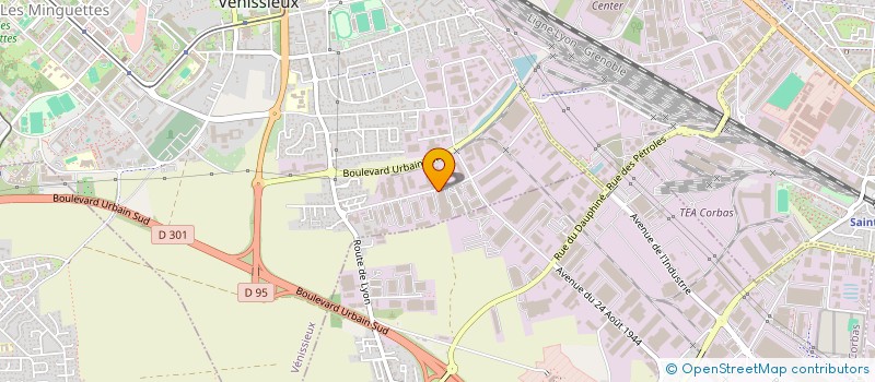 localisation de l'entreprise HNCL IMMOBILIER  VENISSIEUX