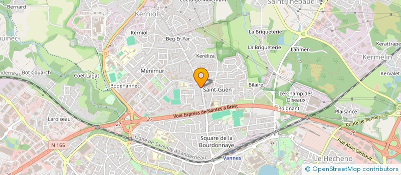 localisation de l'entreprise HNCQ à VANNES