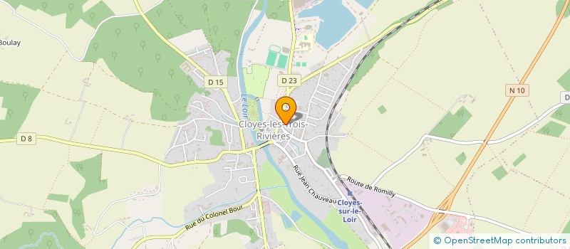 localisation de l'entreprise HNCS HT NIVEAU DE COMPETENCES ET SCE à CLOYES-LES-TROIS-RIVIERES