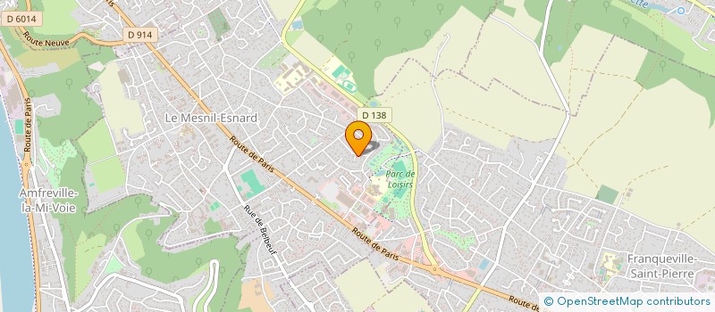 localisation de l'entreprise HND ASSOCIES  LE MESNIL-ESNARD