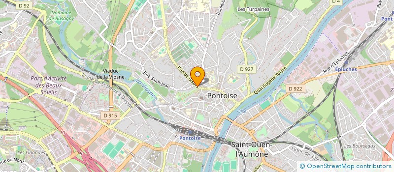 localisation de l'entreprise HND CONSULTING à PONTOISE