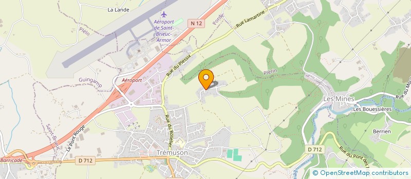 localisation de l'entreprise HNF  TREMUSON