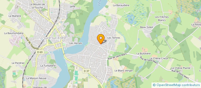 localisation de l'entreprise HNFC  SUCE-SUR-ERDRE