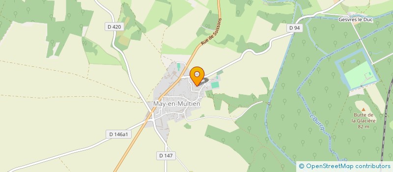 localisation de l'entreprise HNG  MAY-EN-MULTIEN