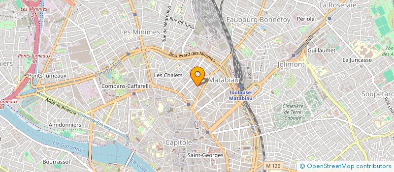 localisation de l'entreprise HNG CORP  TOULOUSE