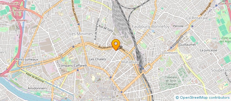 localisation de l'entreprise HNG INVEST  TOULOUSE