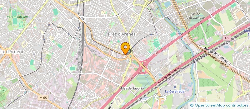 localisation de l'entreprise HNGR DISTRIBUTION à MONTPELLIER