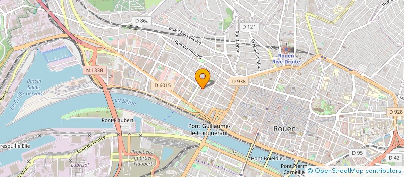 localisation de l'entreprise HNH  ROUEN