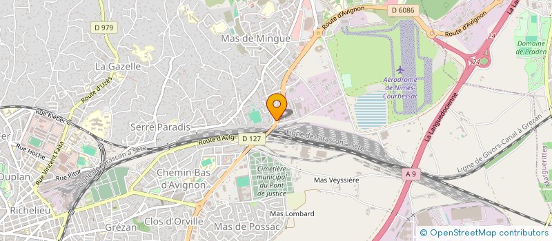 localisation de l'entreprise HNH  NIMES