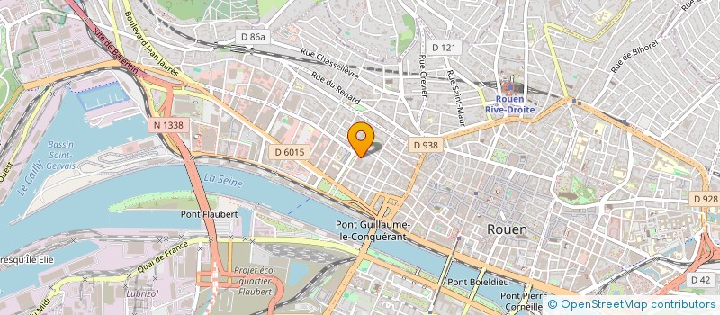 localisation de l'entreprise HNH SCI à ROUEN