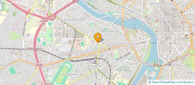 localisation de l'entreprise HNK à TOULOUSE
