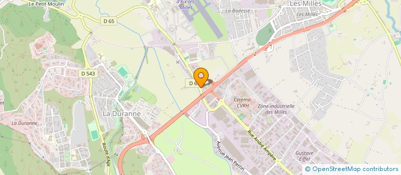 localisation de l'entreprise HNK VENTILATION  AIX-EN-PROVENCE