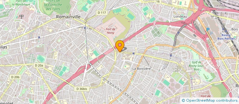 localisation de l'entreprise HNMY DRIVERS à NOISY-LE-SEC