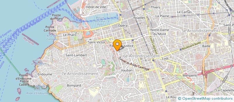 localisation de l'entreprise HNN PLAN DE CUQUES à MARSEILLE