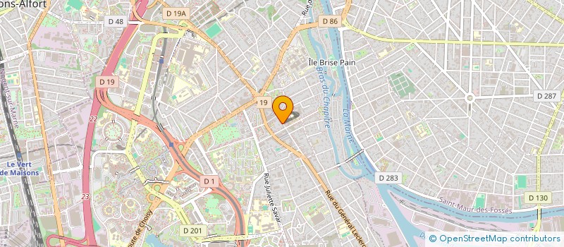 localisation de l'entreprise HNP  CRETEIL