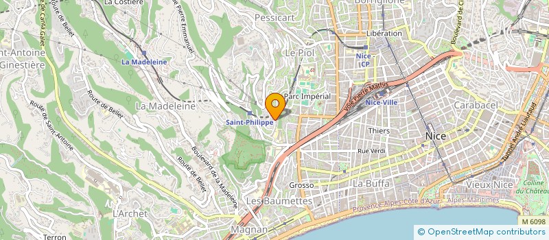 localisation de l'entreprise HNPB  NICE