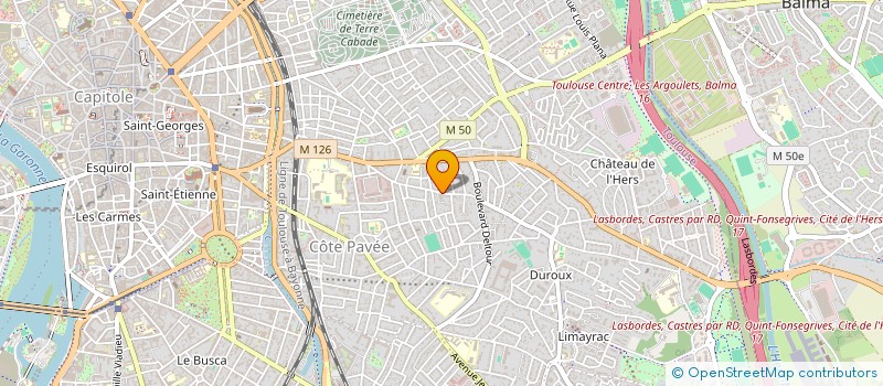 localisation de l'entreprise HNR  TOULOUSE