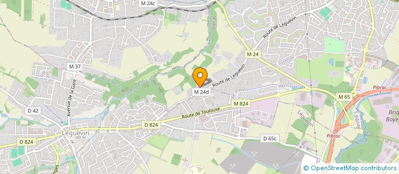 localisation de l'entreprise HNS  PIBRAC